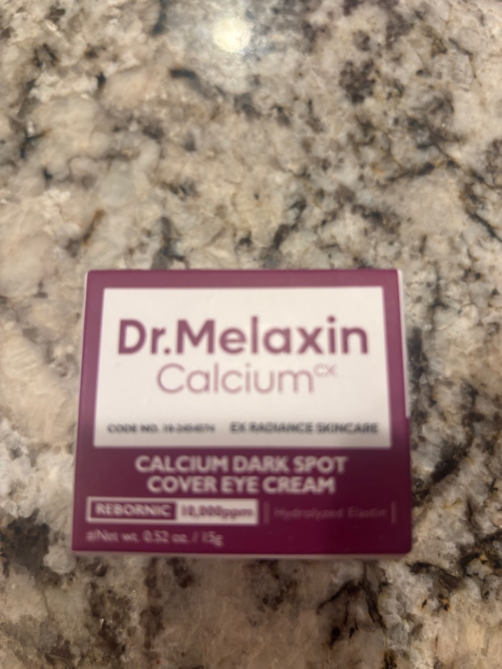 Calcium Dark Spot Cover Eye Cream – Plum